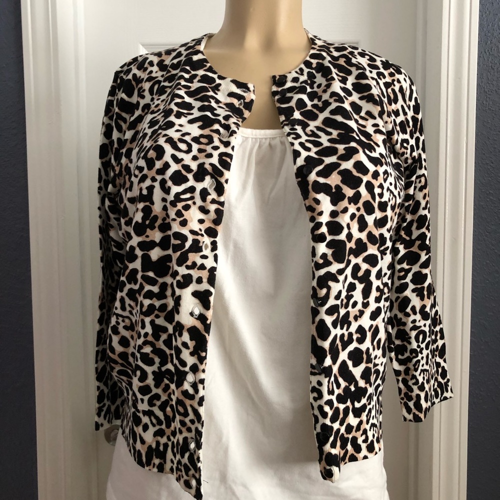 Cheetah print Cardigan